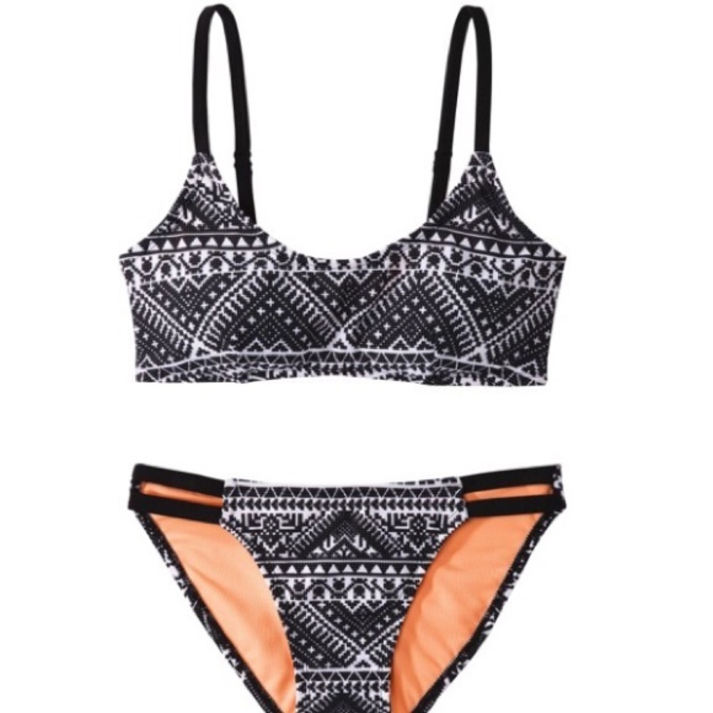 Xhilaration Aztec Bikini | top M, bottom S